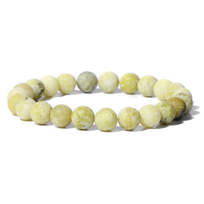 Retro Geometric Natural Stone Beaded Bracelets