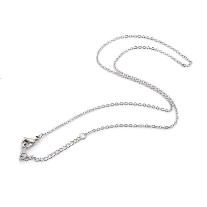 Basic Geometric Stainless Steel Plating Necklace