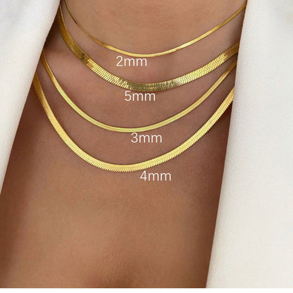 Streetwear Solid Color Stainless Steel Plating Necklace