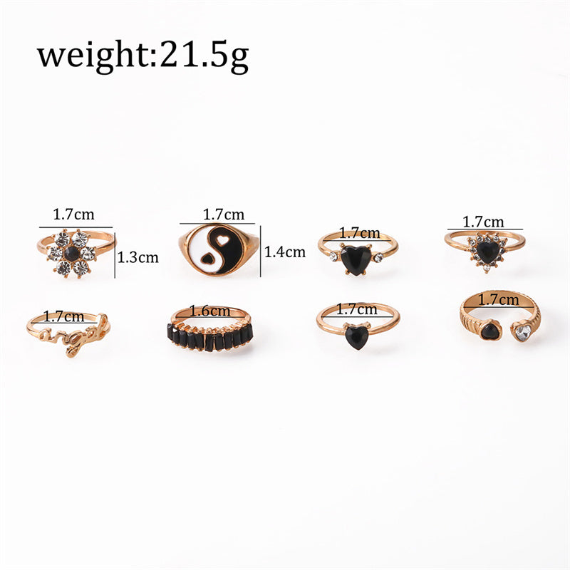 Vintage Style Geometric Alloy Metal Brass Plating Gold Plated Silver Plated Women's Rings