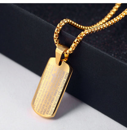 Hip-Hop Streetwear Geometric 304 Stainless Steel Plating Metal 18K Gold Plated Men'S