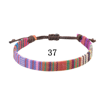 Simple Style Color Block Cloth Knitting Unisex Anklet 1 Piece