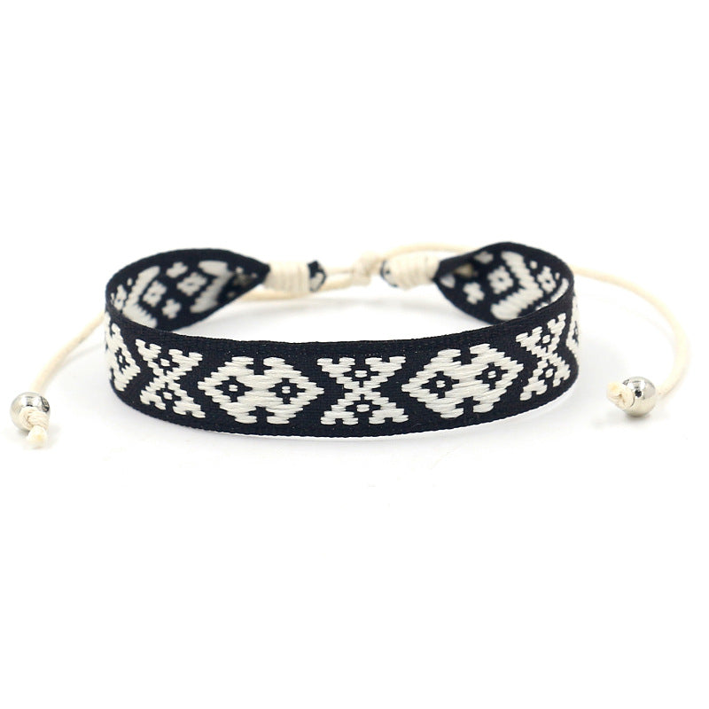 Retro Simple Style Geometric Polyester Wholesale Bracelets