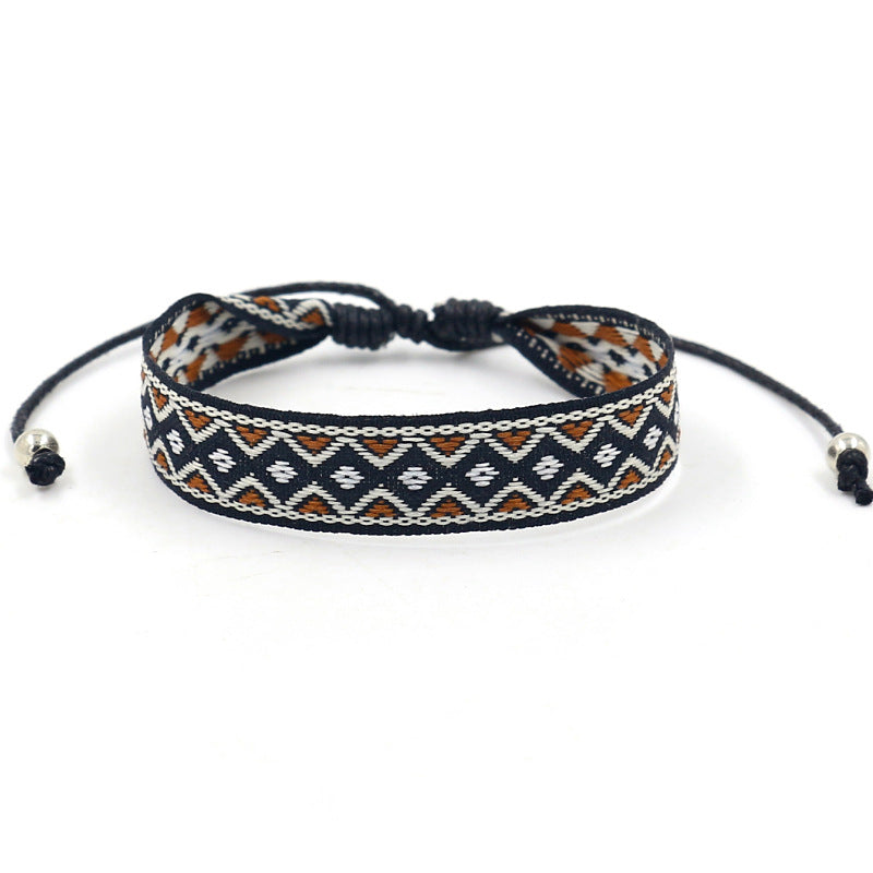 Retro Simple Style Geometric Polyester Wholesale Bracelets