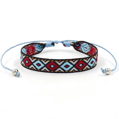 Retro Simple Style Geometric Polyester Wholesale Bracelets