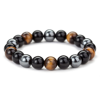 Retro Geometric Natural Stone Beaded Bracelets