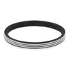 Streetwear Stripe Stainless Steel Bangle In Bulk