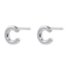 1 Pair Simple Style Letter Copper Plating 18k Gold Plated Ear Studs