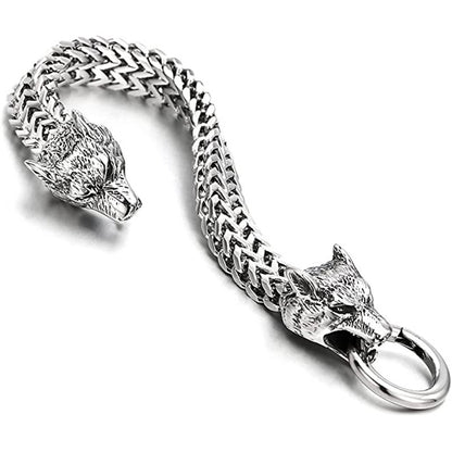 Hip-hop Punk Animal Titanium Steel Plating Bracelets