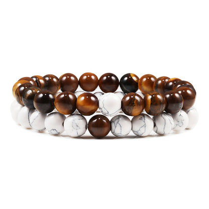 Ethnic Style Geometric Natural Stone Bracelets In Bulk