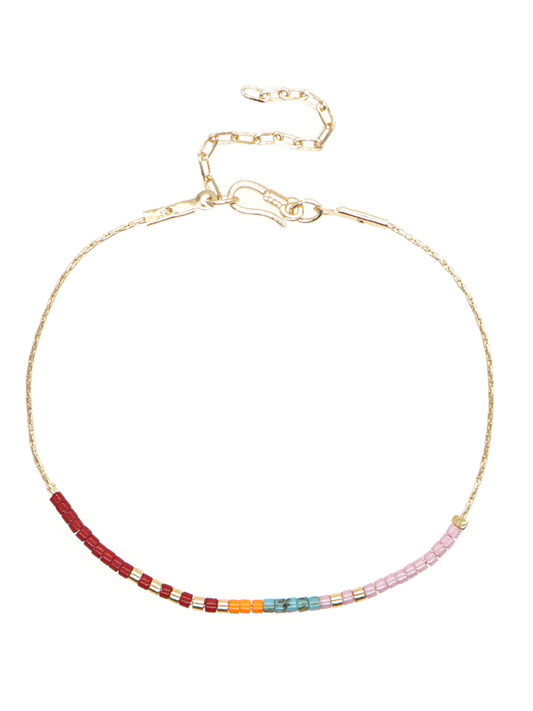 Basic Bohemian Colorful Beaded Glass Wholesale Bracelets