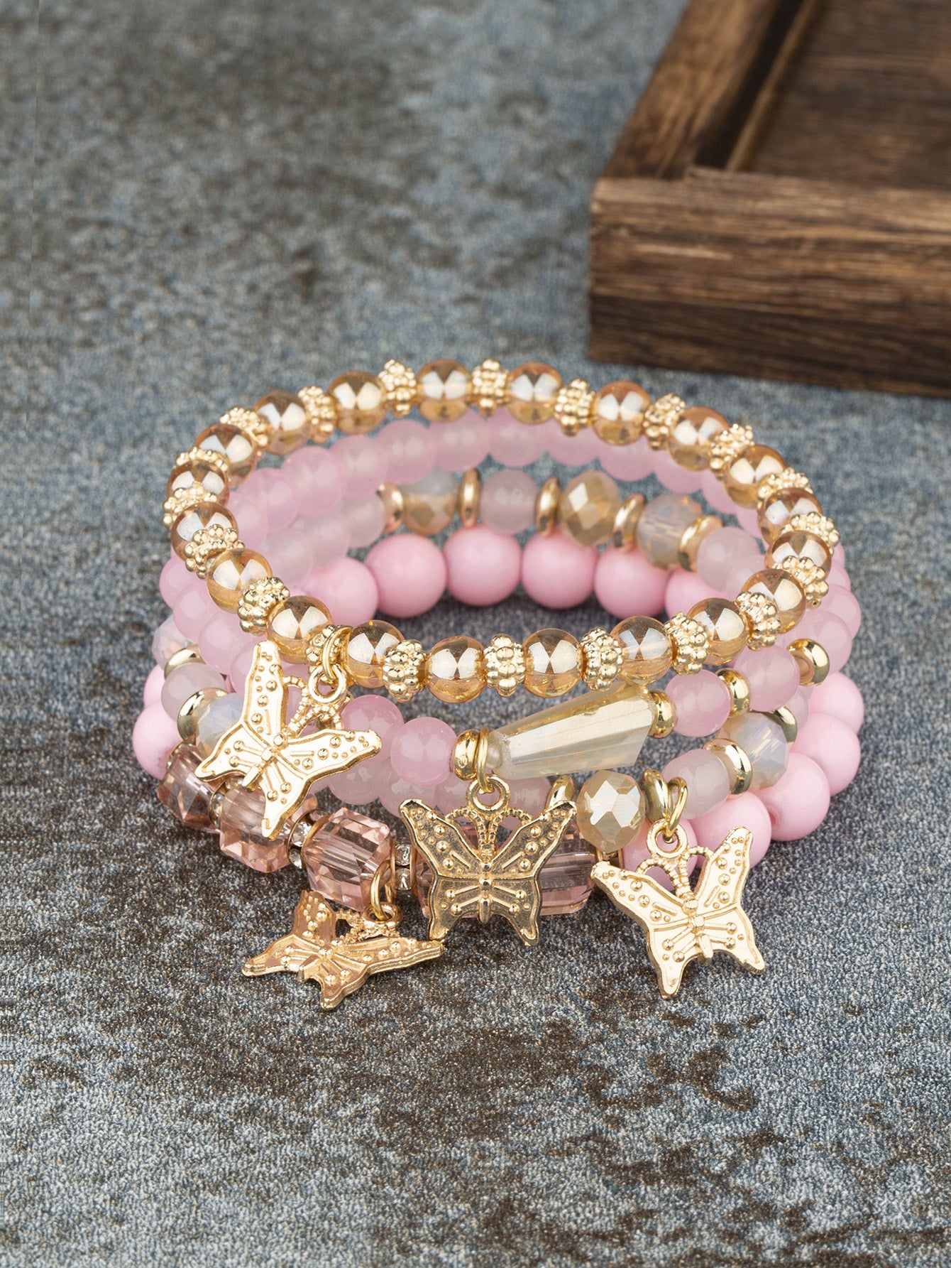 Bohemian Butterfly Alloy Plating Women's Bracelets