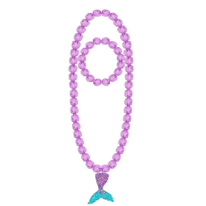 Simple Style Ocean Glass Wholesale Bracelets Necklace