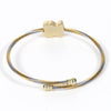 Basic Classic Style Geometric Stainless Steel Bangle