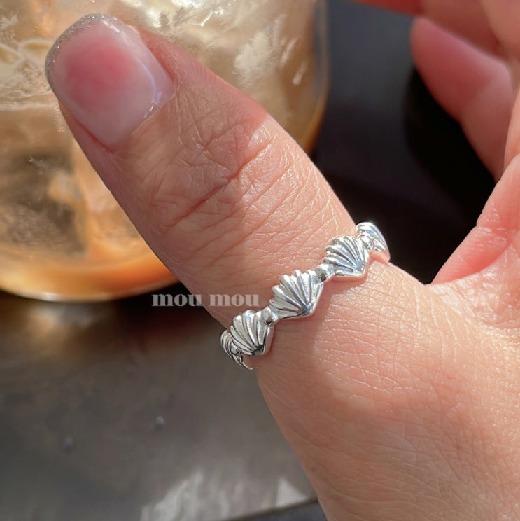 Wholesale Beach Shell Sterling Silver Rings