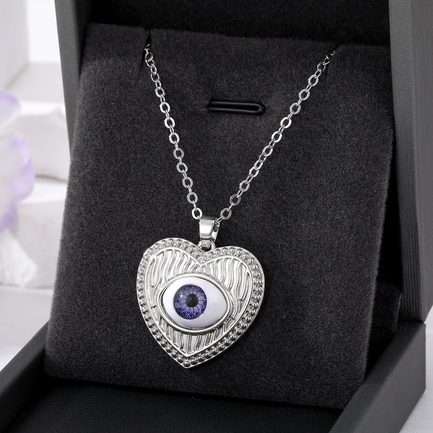 Ethnic Style Devil's Eye Alloy Plating Women's Pendant Necklace