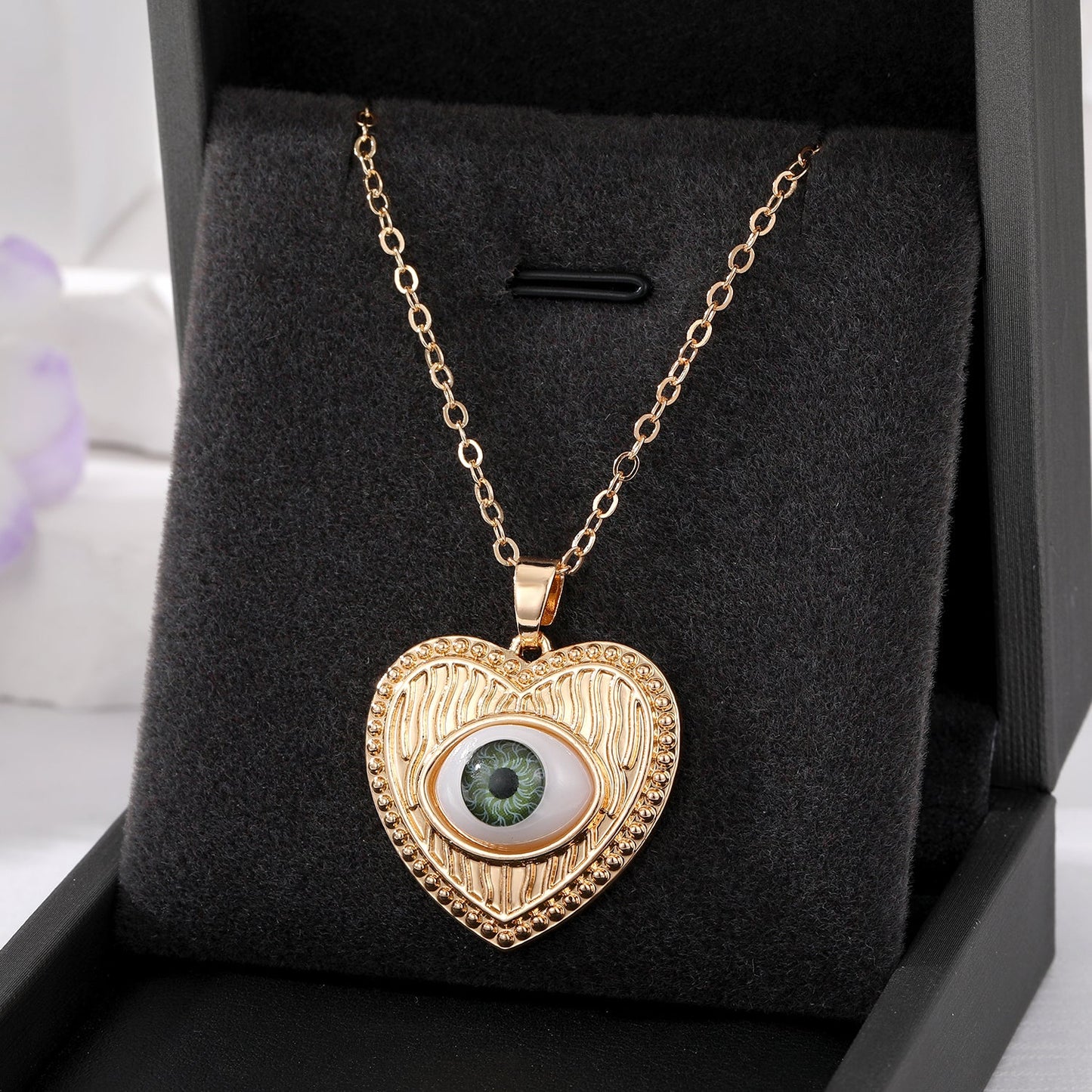 Ethnic Style Devil's Eye Alloy Plating Women's Pendant Necklace