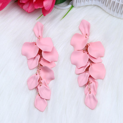 Elegant Retro Geometric Arylic Women's Drop Earrings