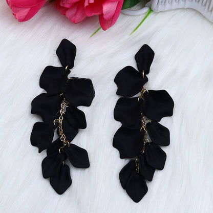 Elegant Retro Geometric Arylic Women's Drop Earrings