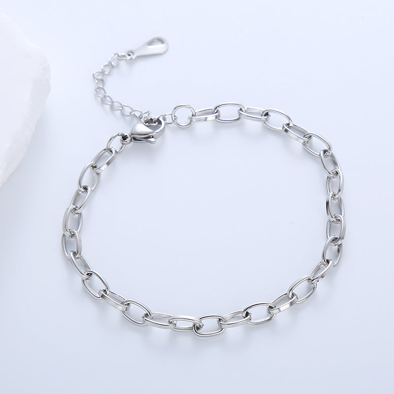 Modern Style Simple Style Star Stainless Steel Patchwork Plating 18k Gold Plated Bracelets