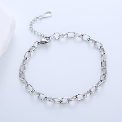 Modern Style Simple Style Star Stainless Steel Patchwork Plating 18k Gold Plated Bracelets