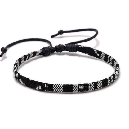 Ethnic Style Color Block Rope Wholesale Bracelets