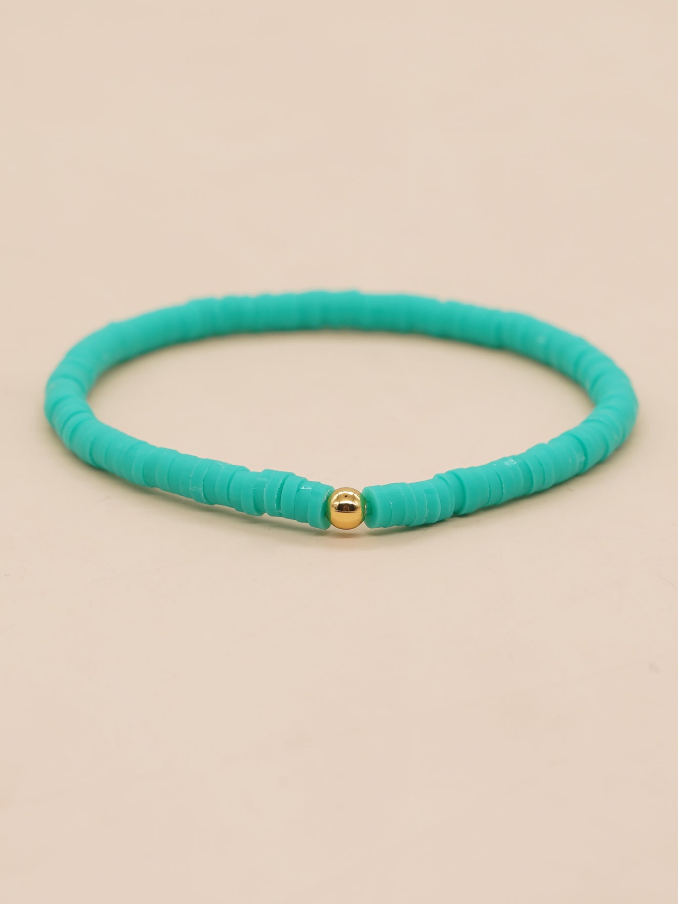 Simple Style Commute Flower Glass Copper Wholesale Bracelets