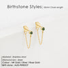 1 Pair Simple Style Geometric Inlay Stainless Steel Rhinestones Drop Earrings