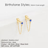 1 Pair Simple Style Geometric Inlay Stainless Steel Rhinestones Drop Earrings