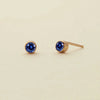 1 Pair Simple Style Geometric Plating Inlay Copper Zircon 18k Gold Plated Ear Studs