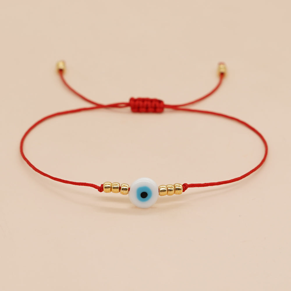 Casual Eye Artificial Crystal Glass Wholesale Bracelets