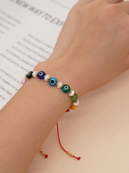 Casual Eye Artificial Crystal Glass Wholesale Bracelets