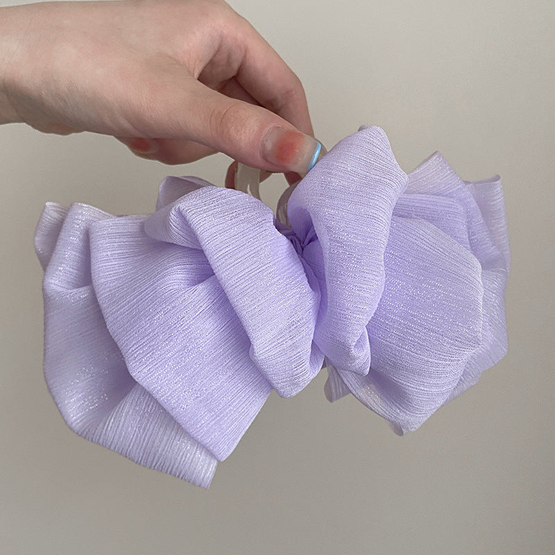 Simple Style Bow Knot Cloth Hair Clip