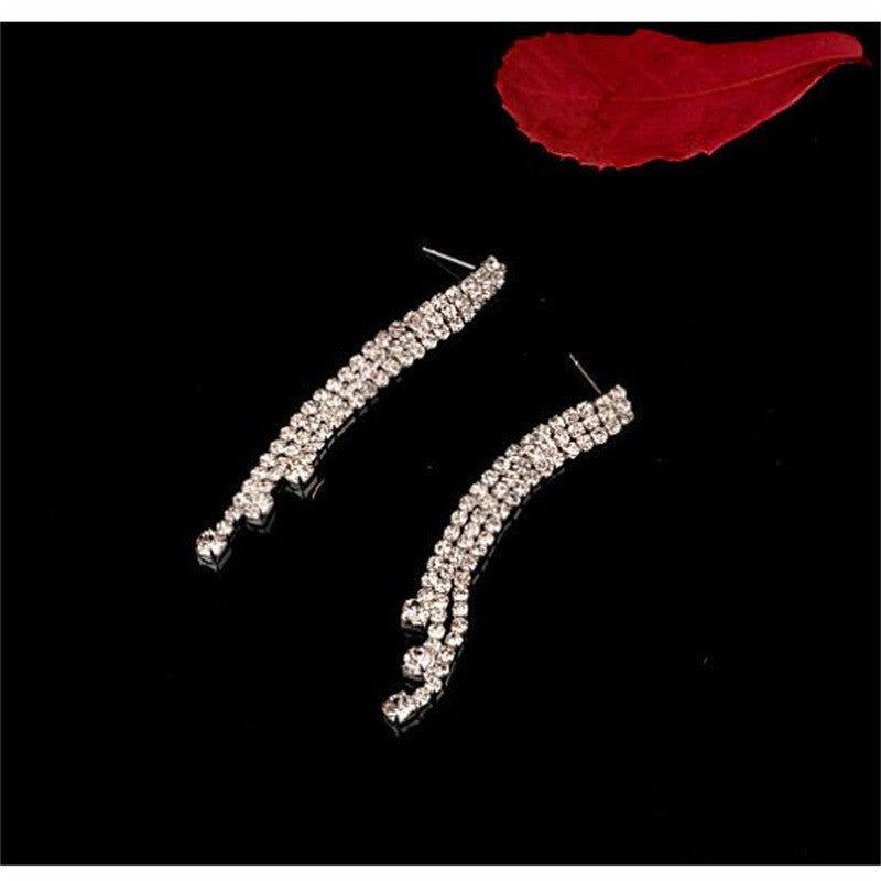 Elegant Luxurious Wings Rhinestone Wholesale Jewelry Set