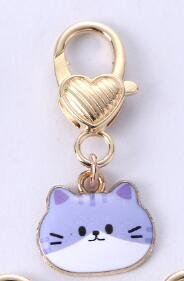 Simple Style Cat Zinc Alloy Women'S Keychain