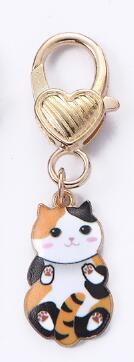 Simple Style Cat Zinc Alloy Women'S Keychain