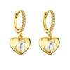 1 Pair Simple Style Bow Knot Inlay Copper Zircon Drop Earrings Earrings