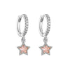 1 Pair Simple Style Bow Knot Inlay Copper Zircon Drop Earrings Earrings