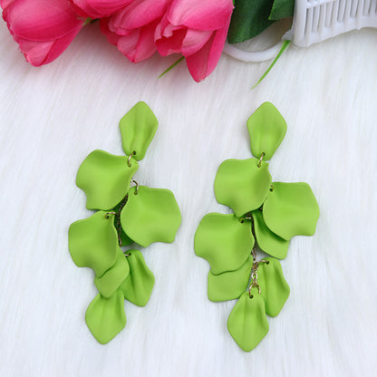 Elegant Retro Geometric Arylic Women's Drop Earrings