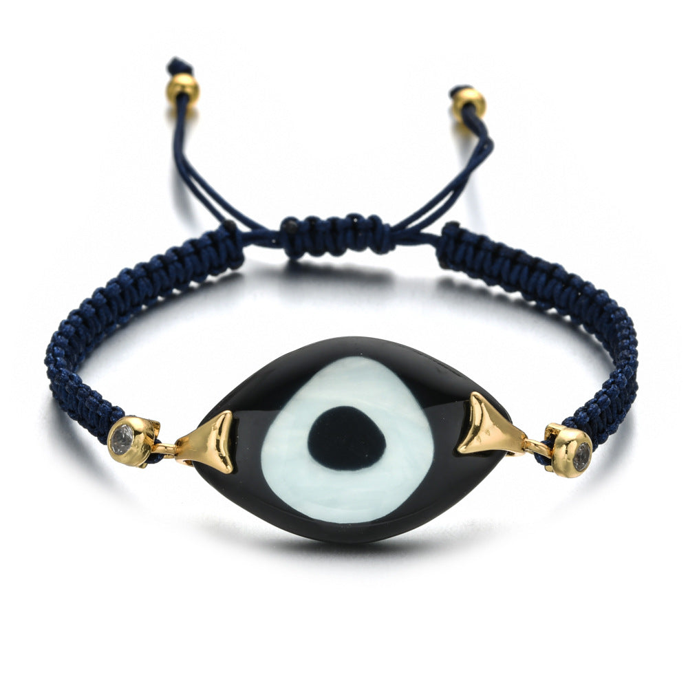 Retro Streetwear Eye Rope Unisex Bracelets