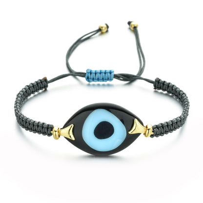 Retro Streetwear Eye Rope Unisex Bracelets