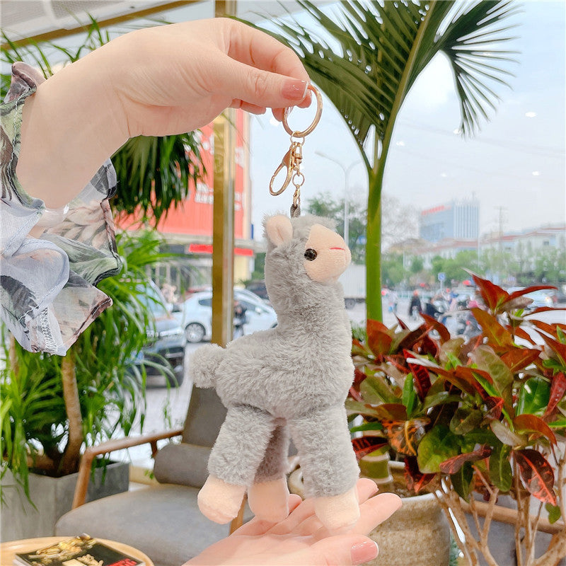 Simple Style Animal Pp Cotton Bag Pendant Keychain