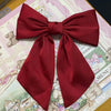 Sweet Bow Knot Cloth Hair Clip