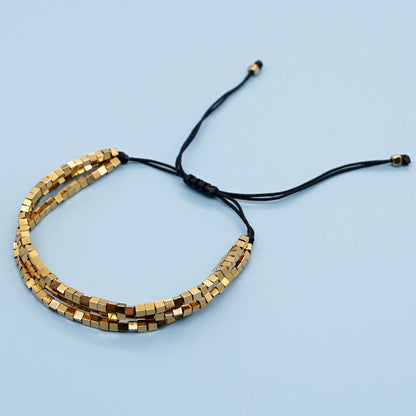 Ig Style Geometric Stone Wholesale Bracelets