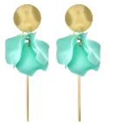 Elegant Lady Sweet Flower Alloy Women's Drop Earrings