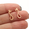 1 Pair Casual Cute Animal Plating Hollow Out Stainless Steel Ear Studs