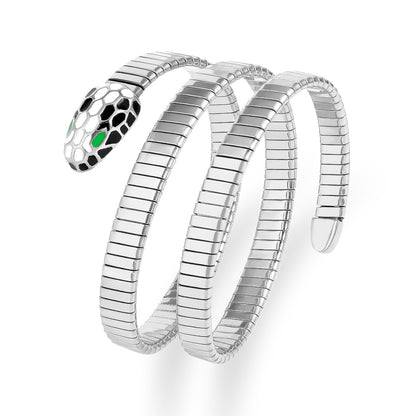 Original Design Women's Stainless Steel Snake  Wristband