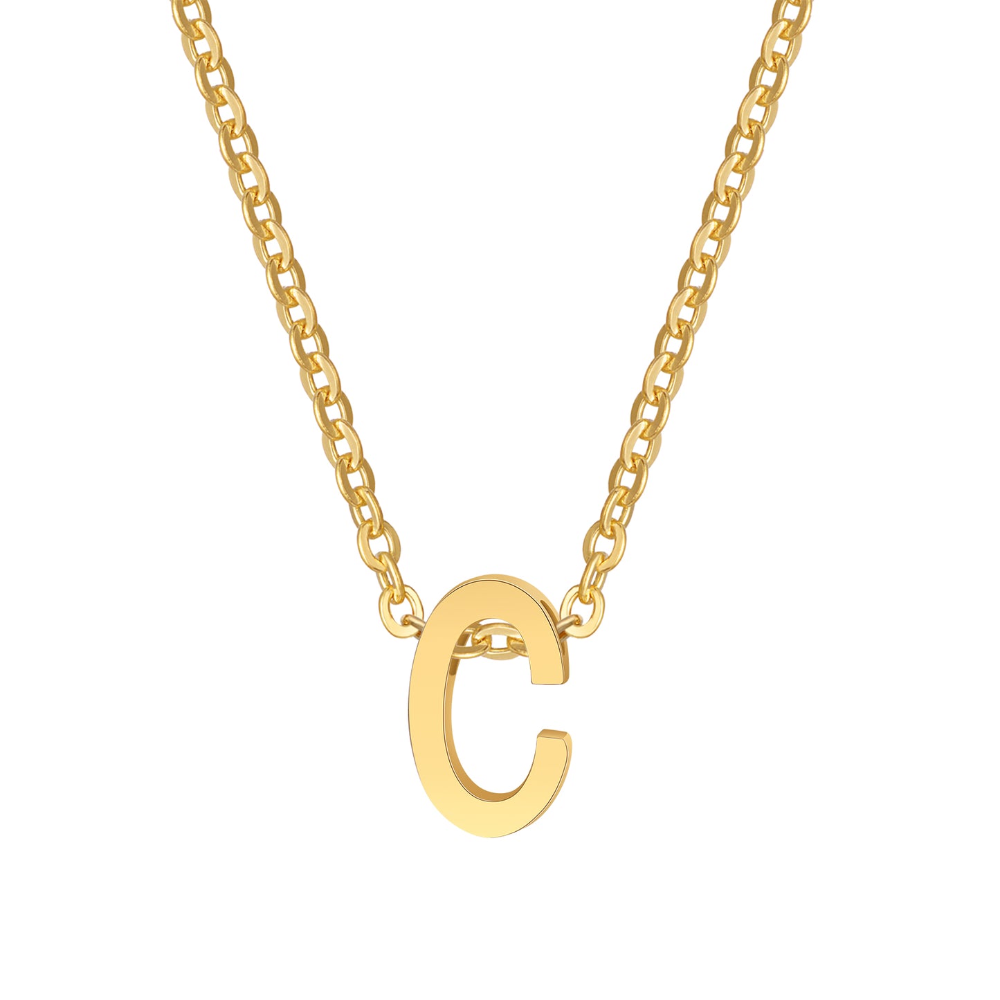 Wholesale Jewelry Simple Style Letter Stainless Steel Gold Plated Plating