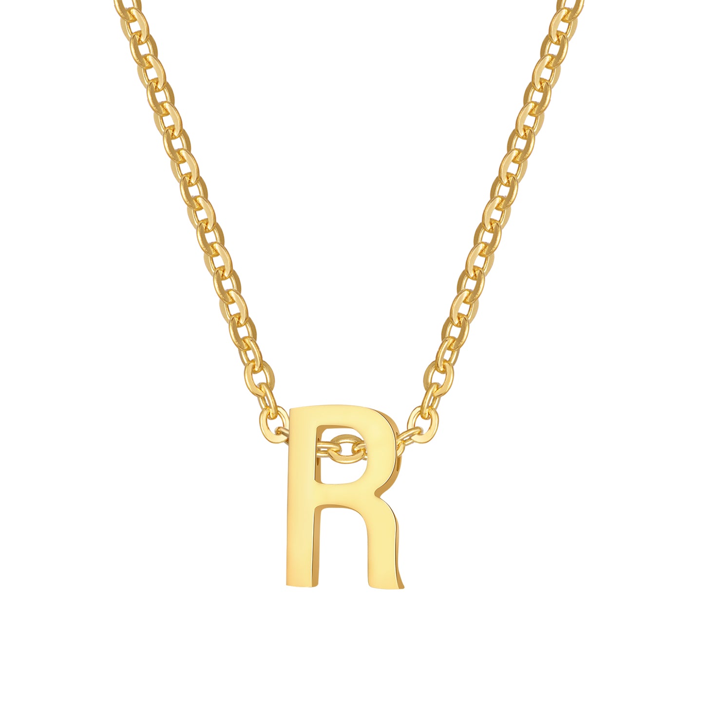 Wholesale Jewelry Simple Style Letter Stainless Steel Gold Plated Plating