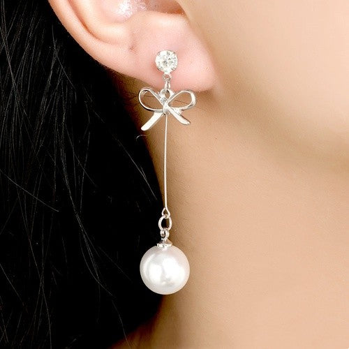 1 Pair Elegant Lady Geometric Heart Shape Tassel Plating Inlay Alloy Artificial Rhinestones Drop Earrings